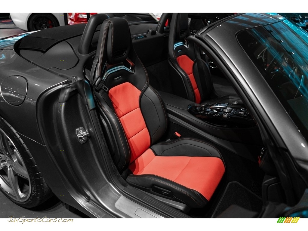 2019 AMG GT Roadster - Selenite Grey Metallic / Red Pepper/Black photo #4