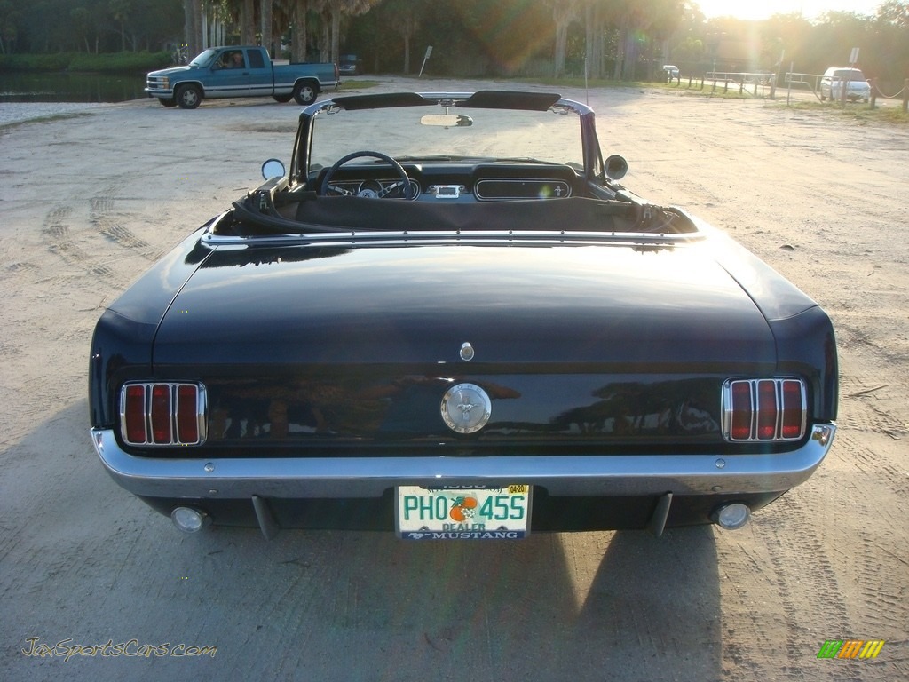 1966 Mustang Convertible - Nightmist Blue / Light Blue photo #6