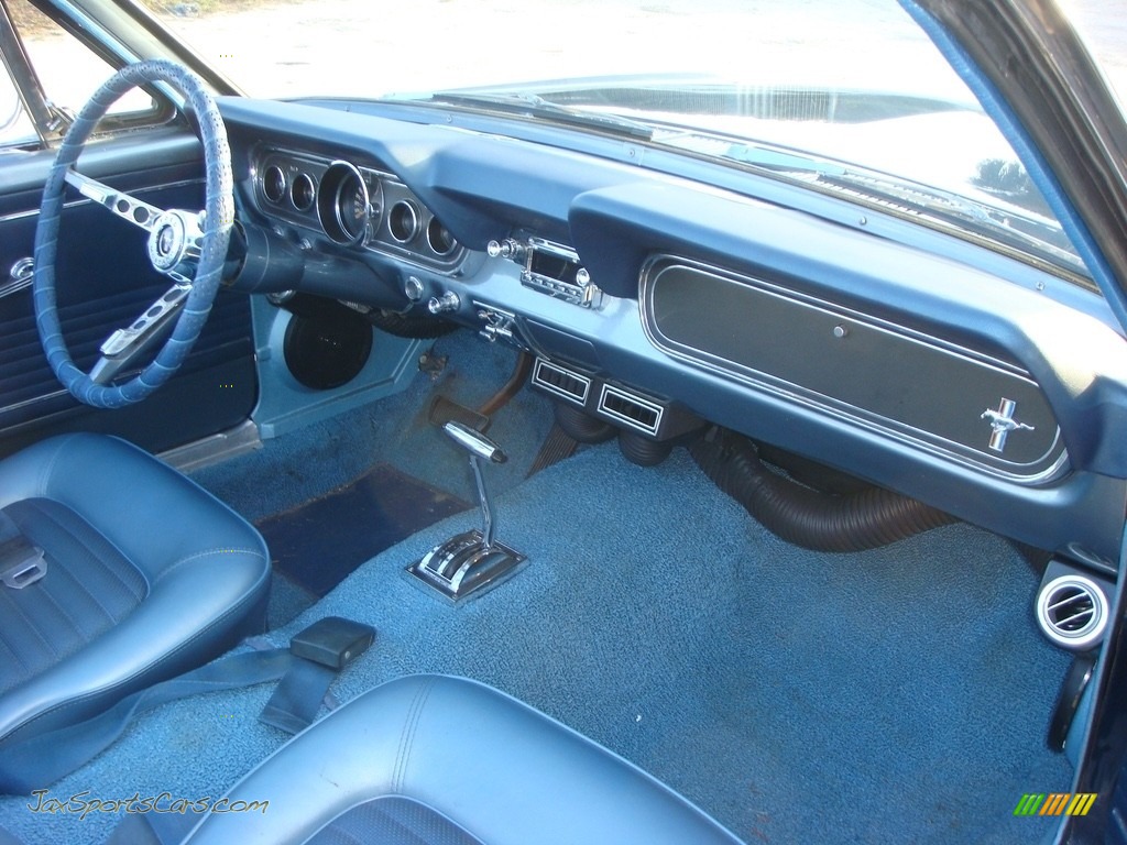 1966 Mustang Convertible - Nightmist Blue / Light Blue photo #29
