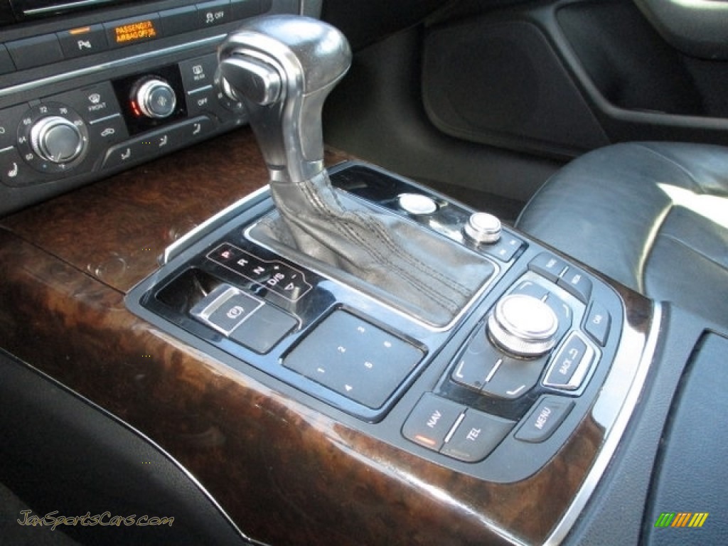 2012 A6 3.0T quattro Sedan - Ice Silver Metallic / Black photo #57
