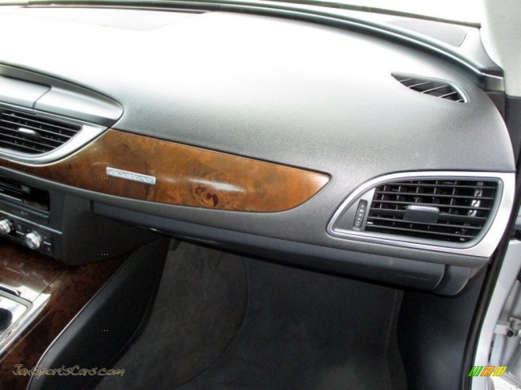 2012 A6 3.0T quattro Sedan - Ice Silver Metallic / Black photo #76