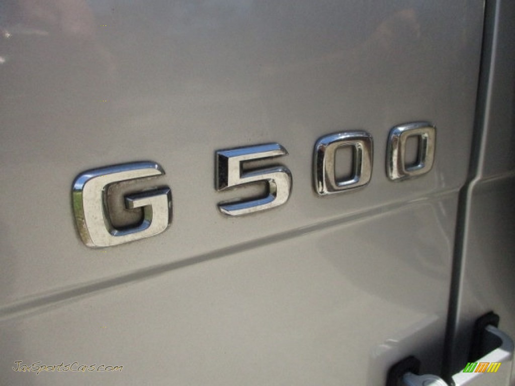 2002 G 500 - Brilliant Silver Metallic / Black photo #17