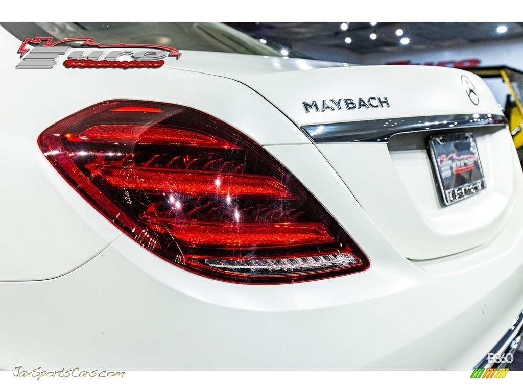 2020 S Maybach S650 - designo Cashmere White Magno (Matte) / Silk Beige/Espresso Brown photo #10