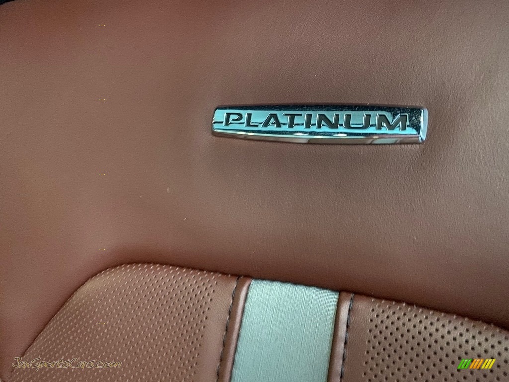 2019 F250 Super Duty Platinum Crew Cab 4x4 - White Platinum / Dark Marsala photo #13