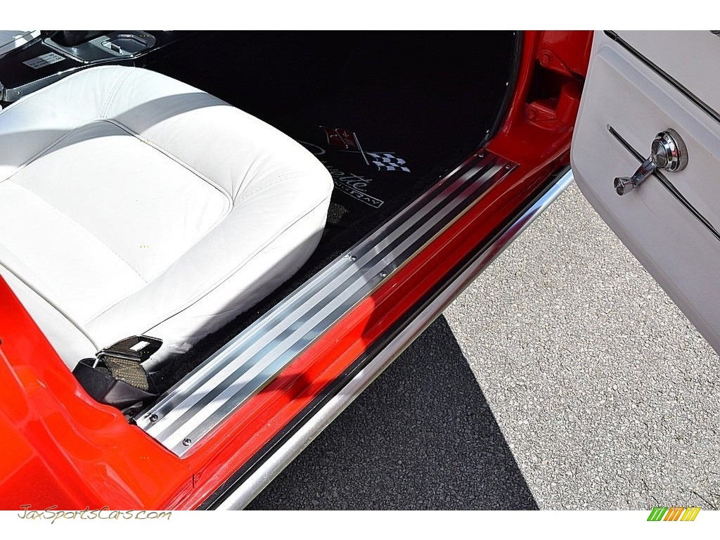 1965 Corvette Sting Ray Convertible - Rally Red / White photo #39