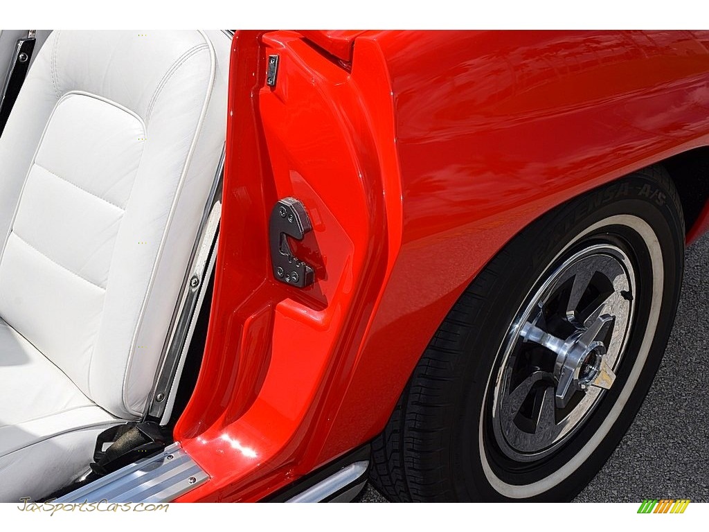 1965 Corvette Sting Ray Convertible - Rally Red / White photo #52