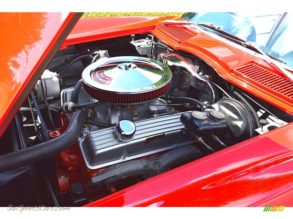 1965 Corvette Sting Ray Convertible - Rally Red / White photo #66