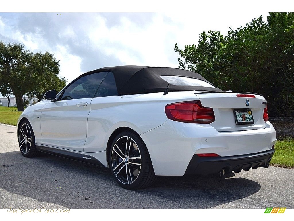 2019 2 Series M240i Convertible - Mineral White Metallic / Coral Red photo #19
