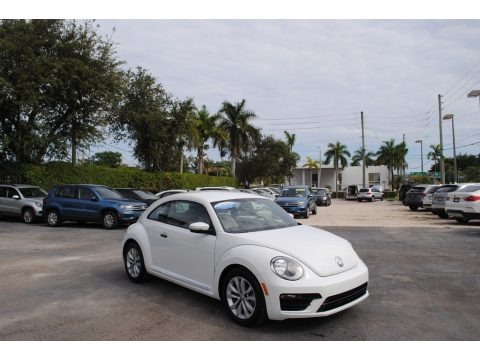 Pure White 2017 Volkswagen Beetle 1.8T Classic Coupe