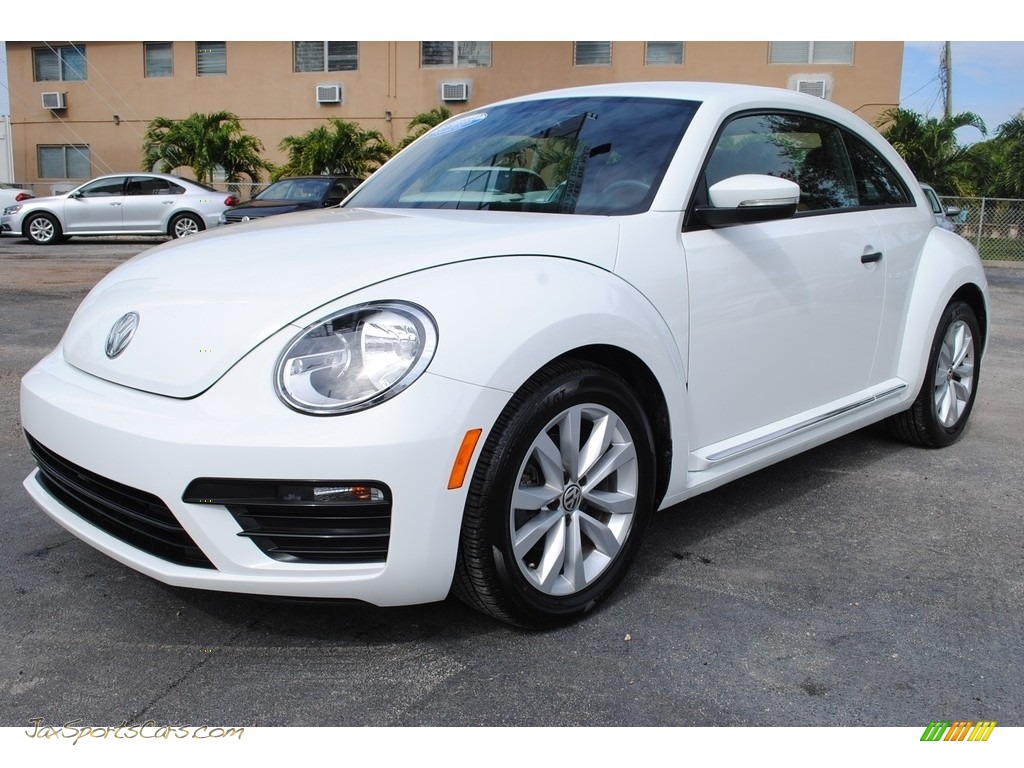 2017 Beetle 1.8T Classic Coupe - Pure White / Classic Sioux photo #5