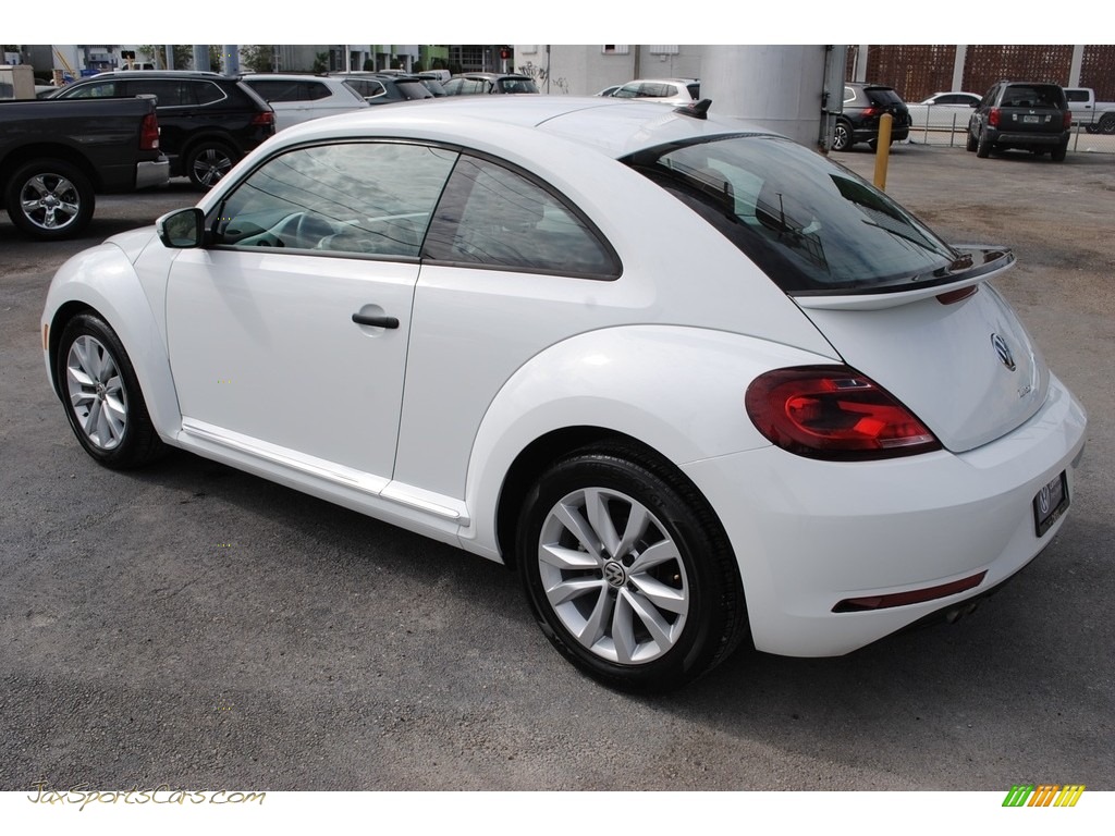 2017 Beetle 1.8T Classic Coupe - Pure White / Classic Sioux photo #6