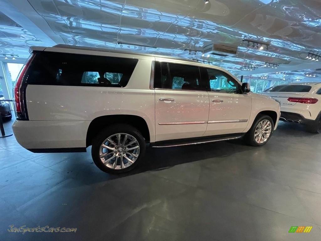 2019 Escalade ESV Luxury 4WD - Crystal White Tricoat / Shale/Jet Black Accents photo #10