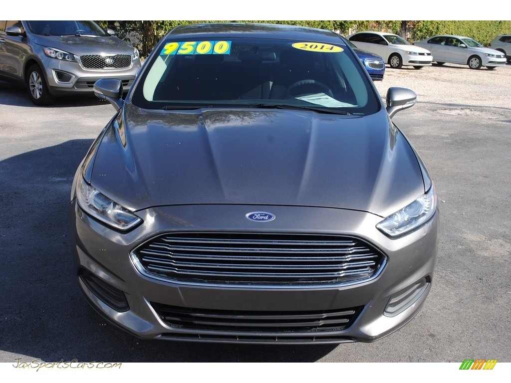2014 Fusion SE - Sterling Gray / Charcoal Black photo #3