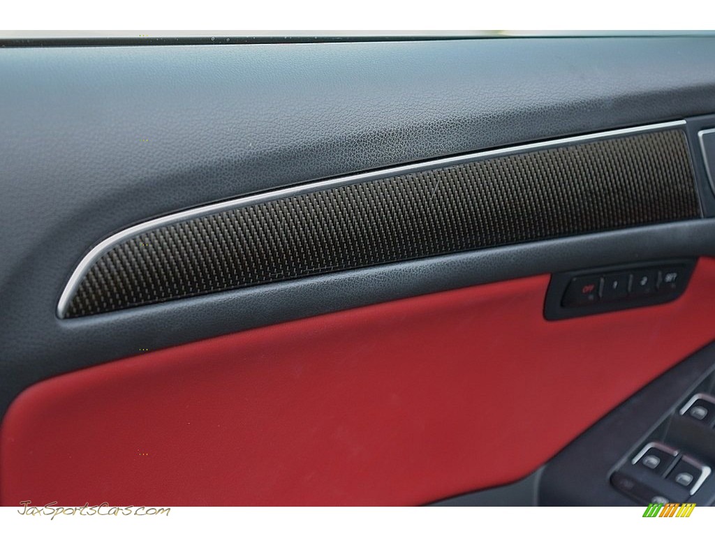 2014 SQ5 Premium plus 3.0 TFSI quattro - Phantom Black Pearl / Black/Magma Red photo #21