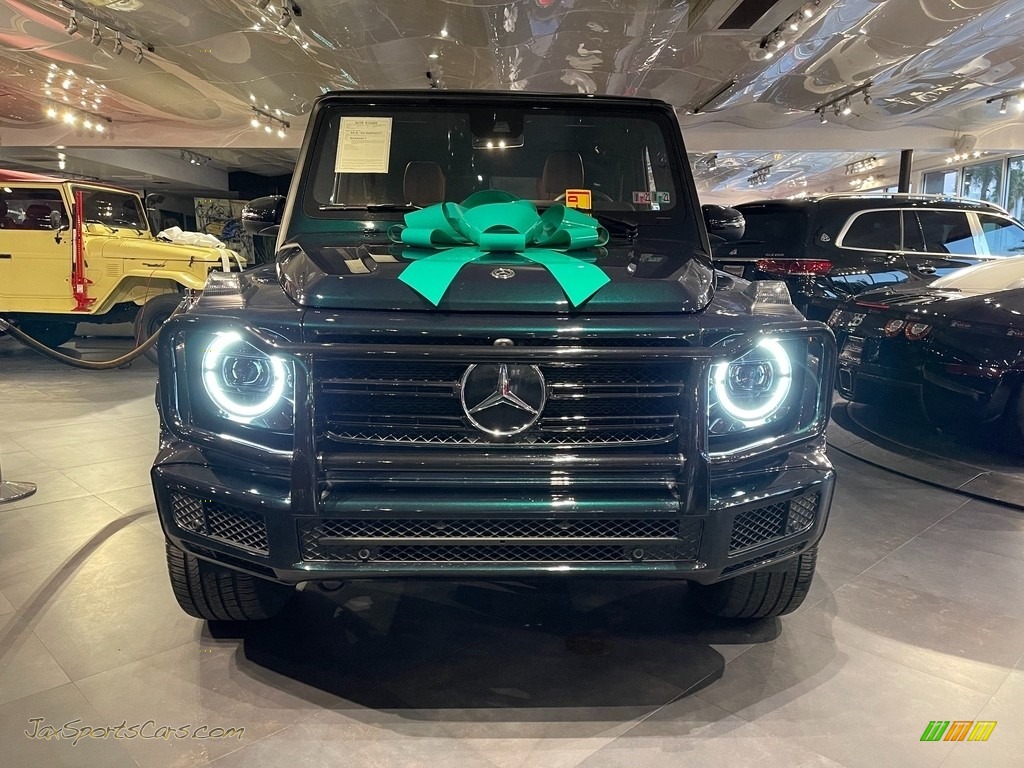 2019 G 550 - Emerald Green Metallic / Saddle Brown/Black photo #1