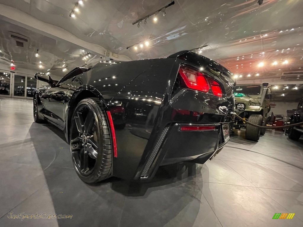 2016 Corvette Stingray Coupe - Black / Adrenaline Red photo #5