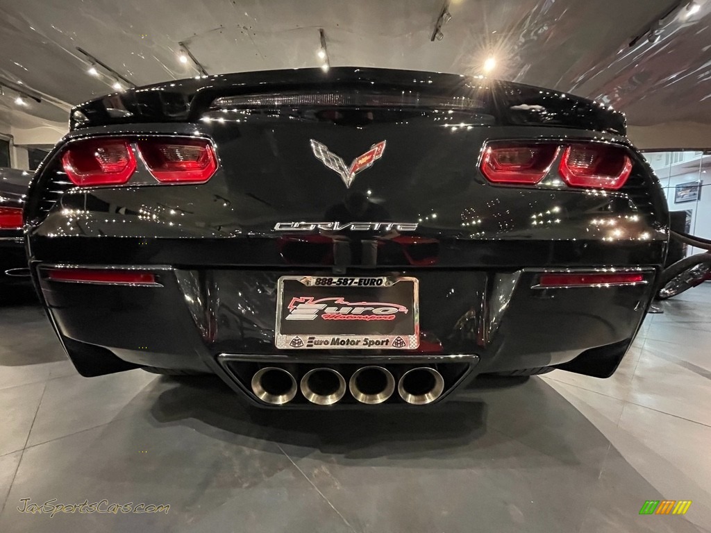 2016 Corvette Stingray Coupe - Black / Adrenaline Red photo #6