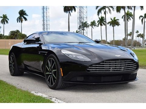 Jet Black 2017 Aston Martin DB11 Launch Edition Coupe