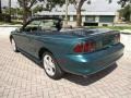 Ford Mustang V6 Convertible Pacific Green Metallic photo #5