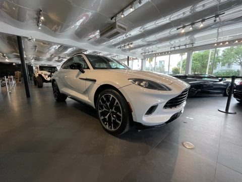 White 2021 Aston Martin DBX AWD