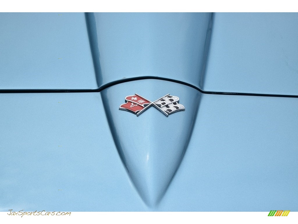 1967 Corvette Coupe - Marina Blue / White/Black photo #26