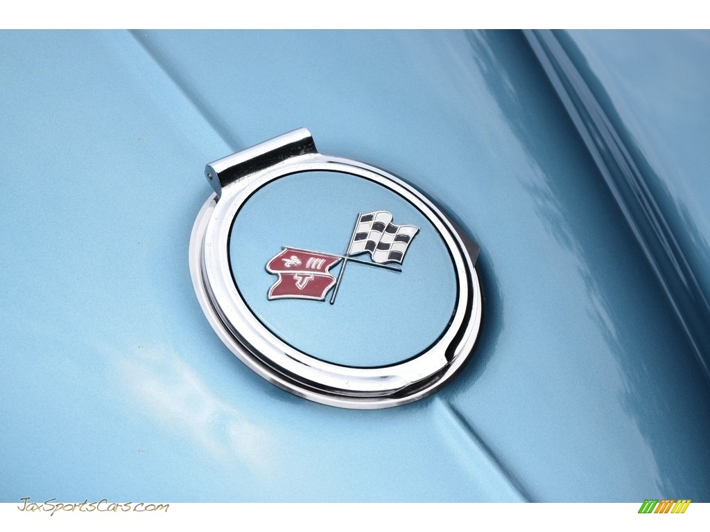 1967 Corvette Coupe - Marina Blue / White/Black photo #38