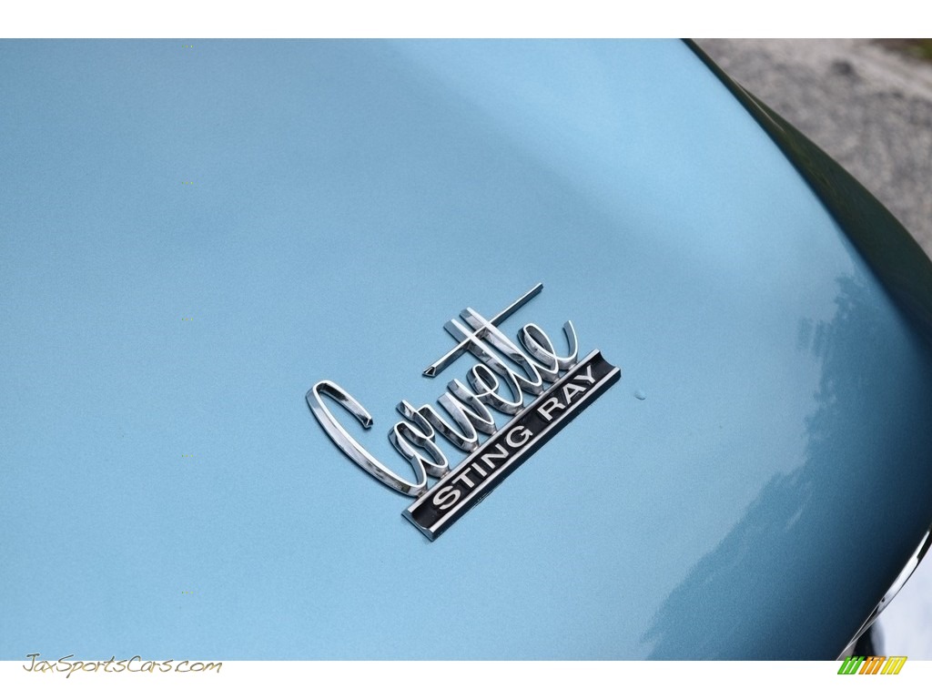 1967 Corvette Coupe - Marina Blue / White/Black photo #39