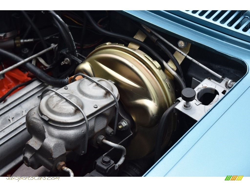 1967 Corvette Coupe - Marina Blue / White/Black photo #46