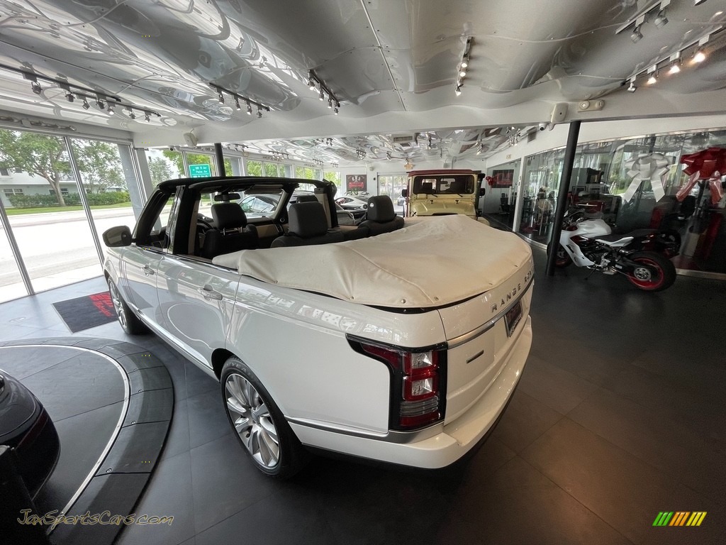 2016 Range Rover Supercharged - Fuji White / Espresso/Ivory photo #24