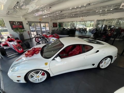 White 2003 Ferrari 360 Modena F1