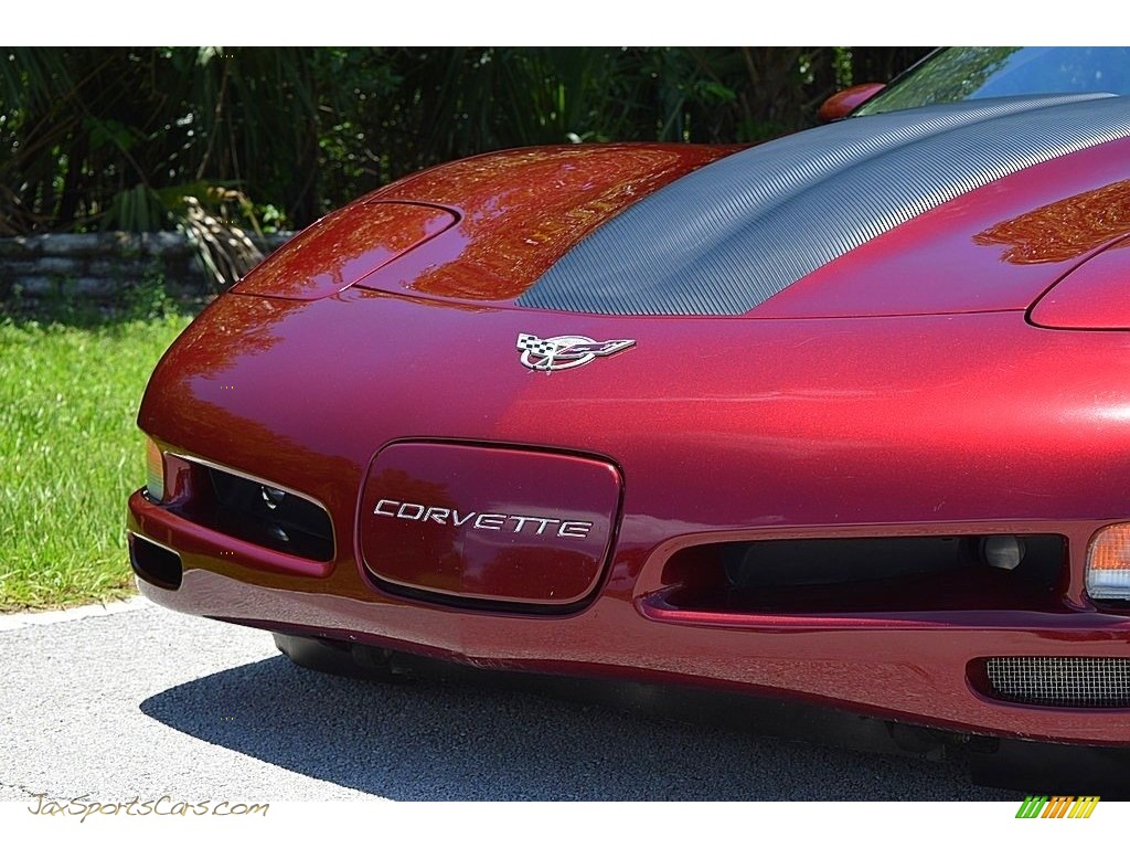 2003 Corvette Convertible - 50th Anniversary Red / Shale photo #17