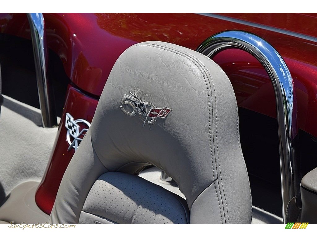 2003 Corvette Convertible - 50th Anniversary Red / Shale photo #42