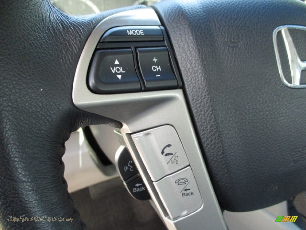2009 Accord EX-L V6 Sedan - Polished Metal Metallic / Gray photo #54