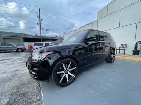 Santorini Black Metallic 2016 Land Rover Range Rover HSE