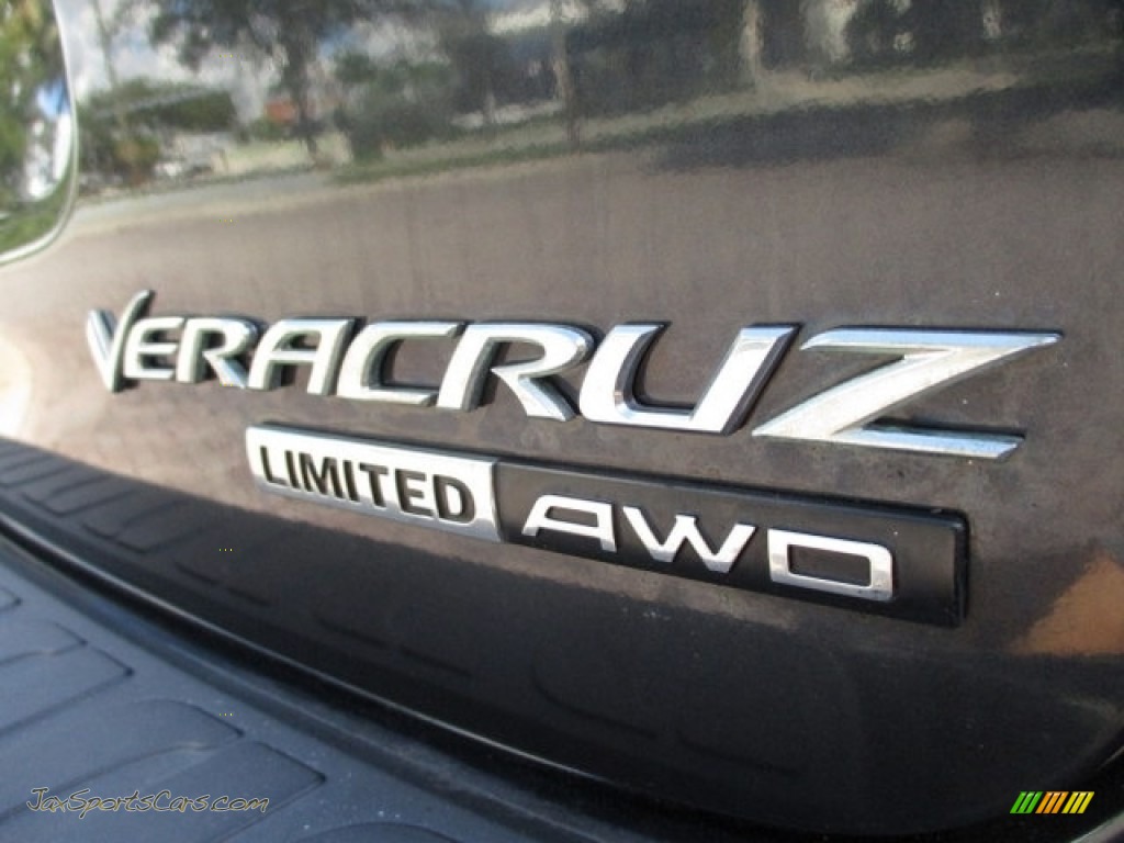 2008 Veracruz GLS AWD - Black Diamond Metallic / Beige photo #17