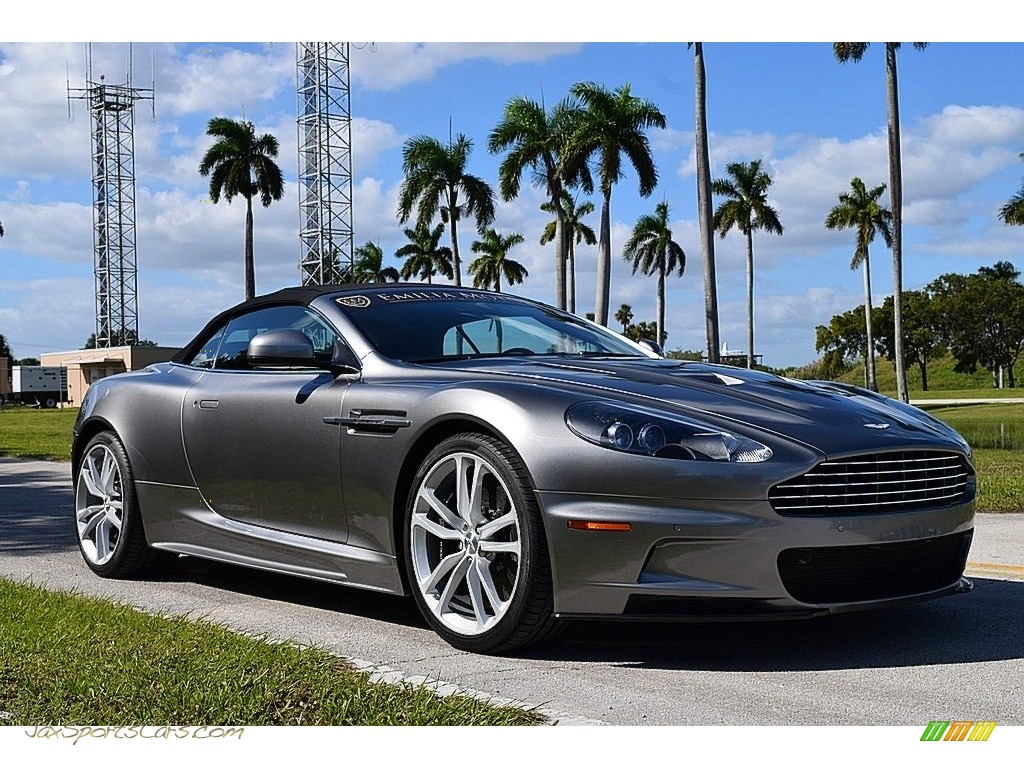 2012 DBS Coupe - Tungsten Silver / Obsidian Black photo #4