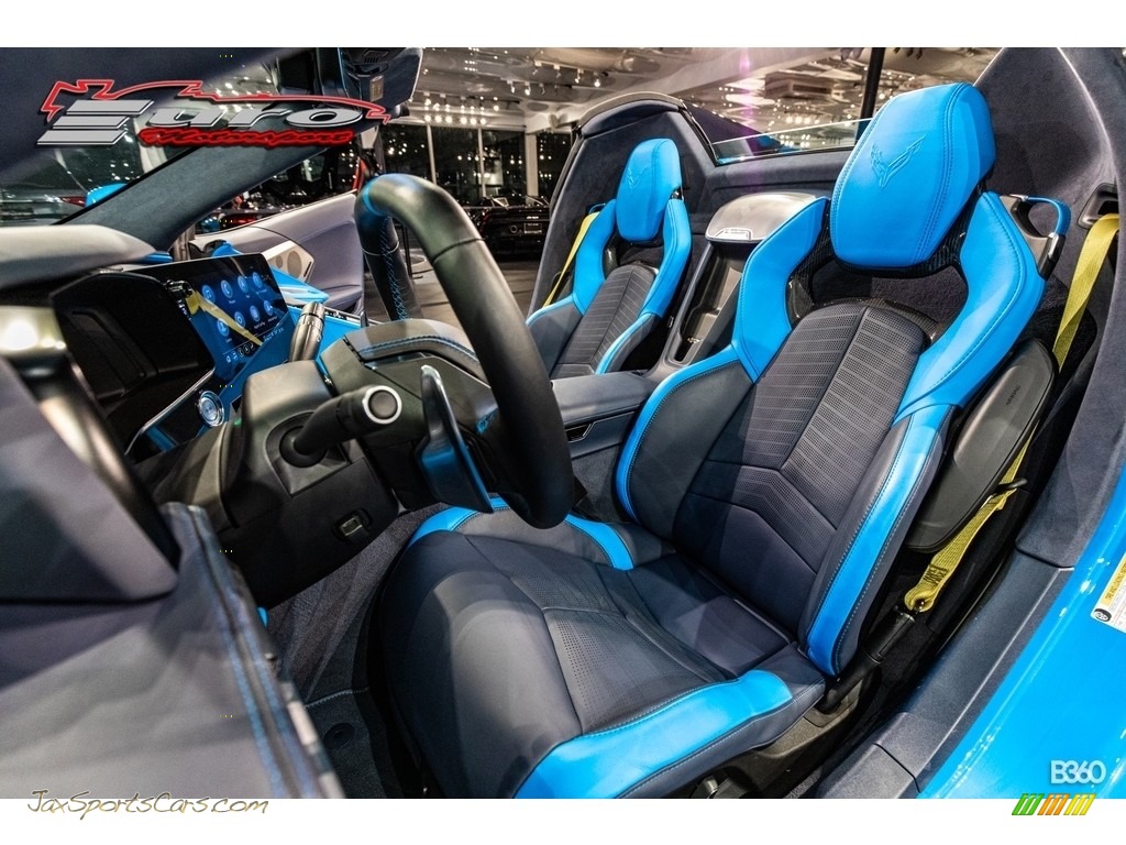 2022 Corvette Stingray Convertible - Rapid Blue / Tension Blue/­Twilight Blue Dipped photo #9