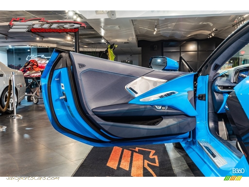 2022 Corvette Stingray Convertible - Rapid Blue / Tension Blue/­Twilight Blue Dipped photo #11