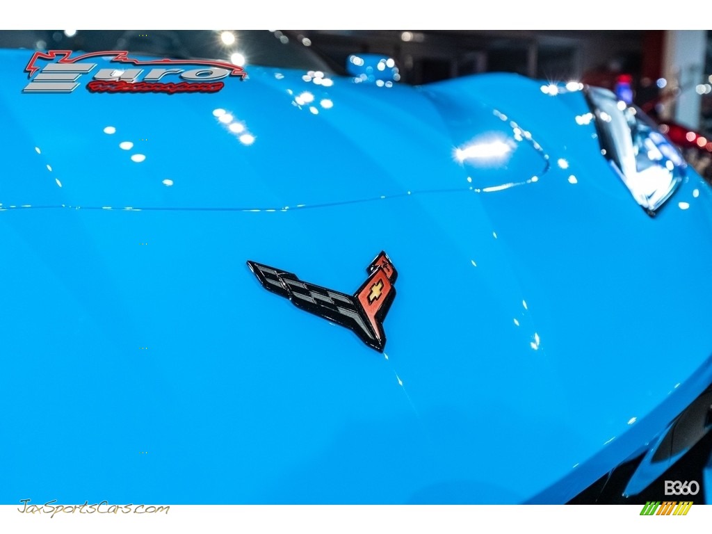 2022 Corvette Stingray Convertible - Rapid Blue / Tension Blue/­Twilight Blue Dipped photo #39