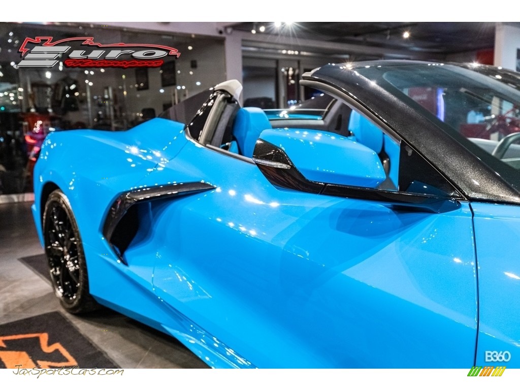2022 Corvette Stingray Convertible - Rapid Blue / Tension Blue/­Twilight Blue Dipped photo #40