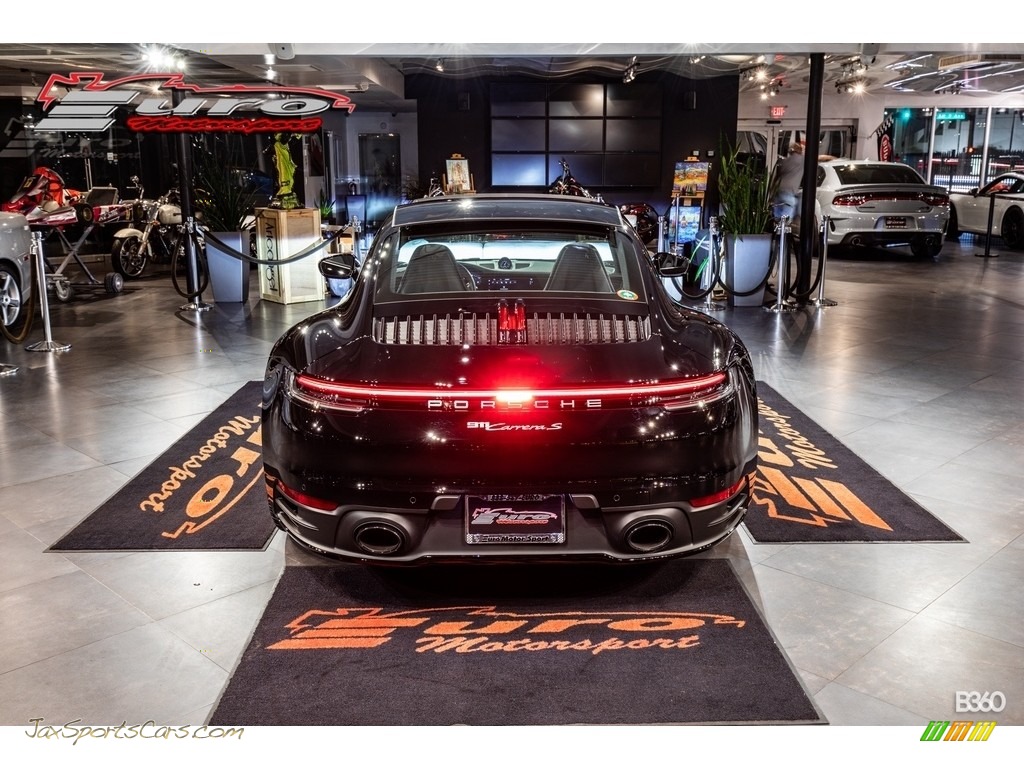2022 911 Carrera S - Black / Black photo #7
