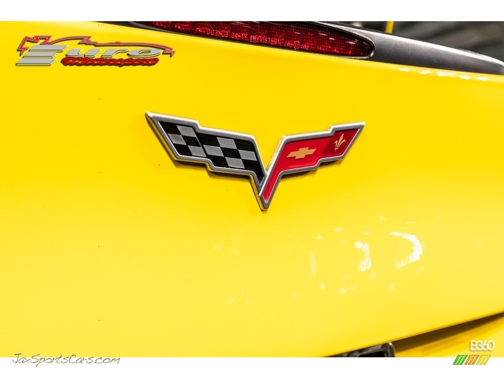 2006 Corvette Convertible - Velocity Yellow / Ebony Black photo #3
