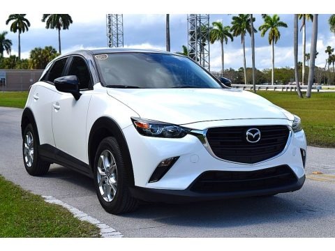 Snowflake White Pearl Mica 2019 Mazda CX-3 Sport