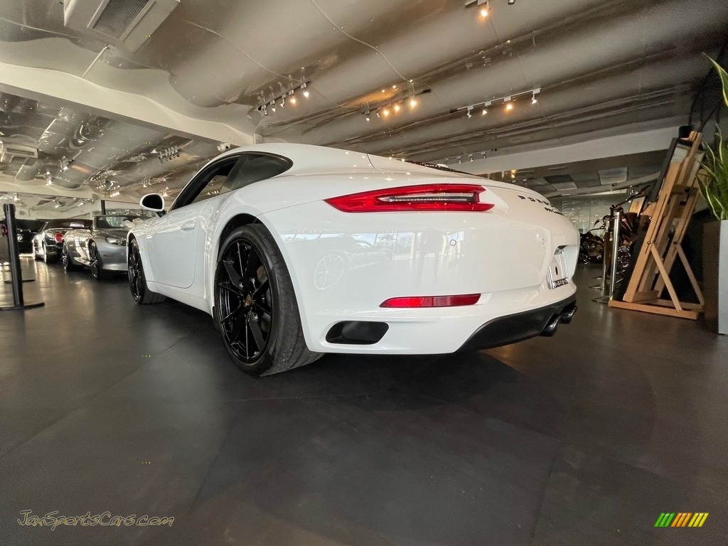 2018 911 Carrera Coupe - Carrara White Metallic / Black photo #15