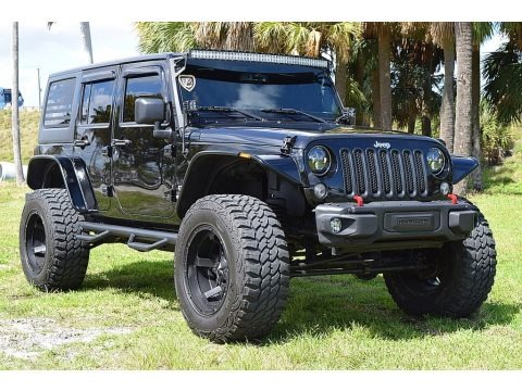 Black 2016 Jeep Wrangler Unlimited Sport 4x4