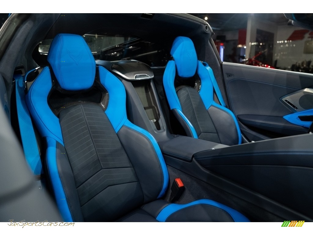 2021 Corvette Stingray Coupe - Rapid Blue / Tension/Twilight Blue photo #2