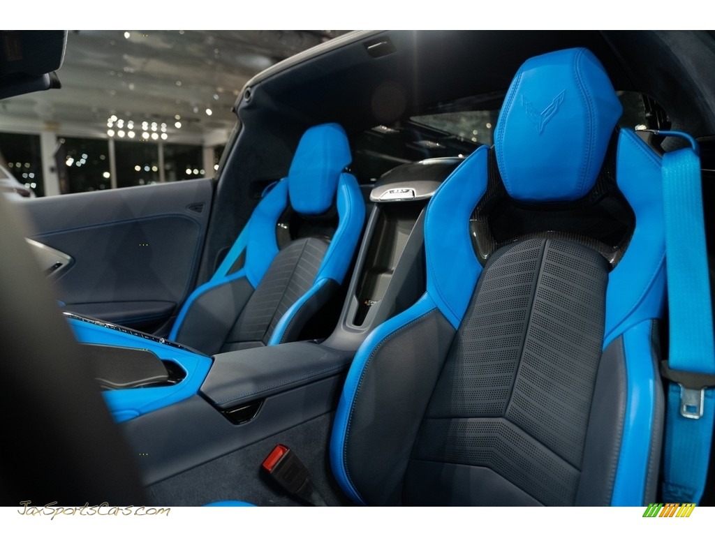 2021 Corvette Stingray Coupe - Rapid Blue / Tension/Twilight Blue photo #3