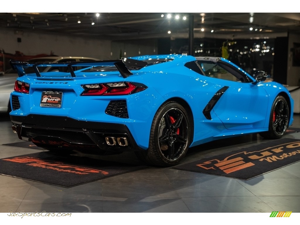 2021 Corvette Stingray Coupe - Rapid Blue / Tension/Twilight Blue photo #5