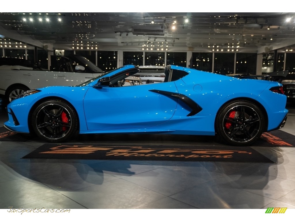 2021 Corvette Stingray Coupe - Rapid Blue / Tension/Twilight Blue photo #9