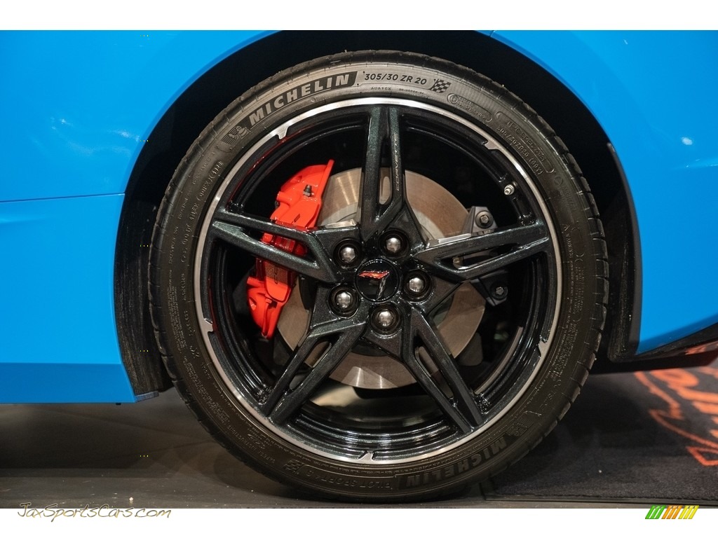 2021 Corvette Stingray Coupe - Rapid Blue / Tension/Twilight Blue photo #10